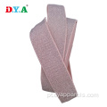 Banda elástica de roupa metálica de lasca elástica rosa de 30 mm